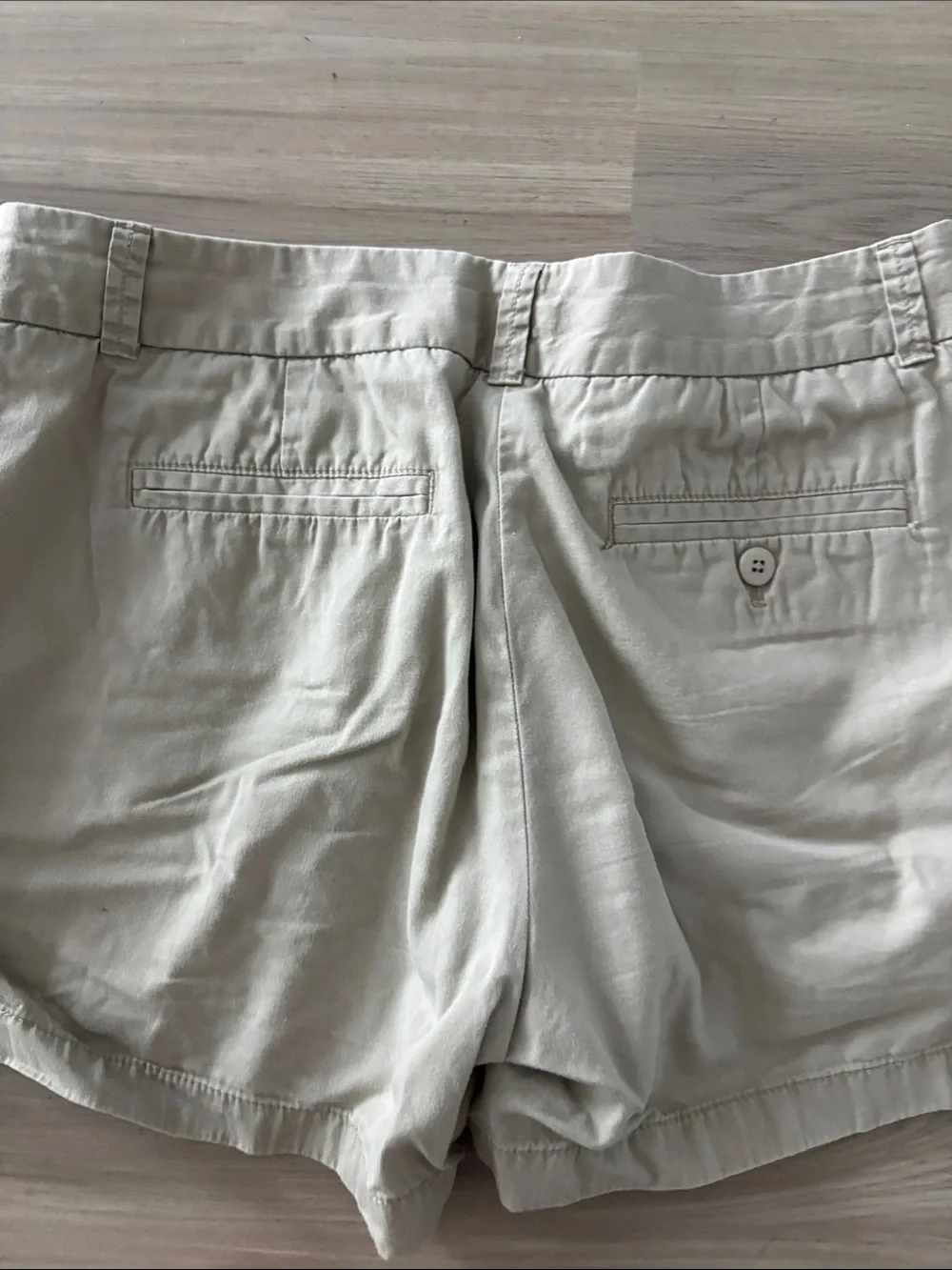 J. Crew Beige Casual Cotton Bermuda Shorts